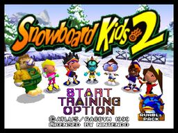 Logo: Snowboard Kids 2