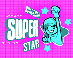 Logo: Spacebar Super Star