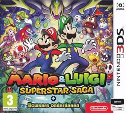 Logo: Mario & Luigi: Superstar Saga + Bowser's Minions