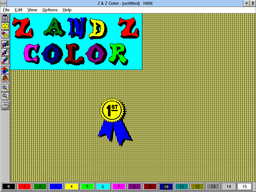 Logo: Zoë and Zachary's Color
