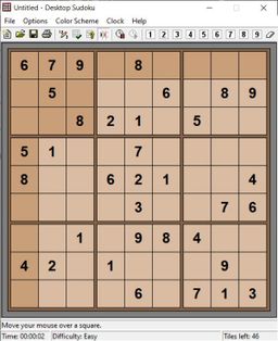 Logo: Desktop Sudoku
