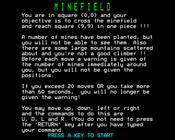 Logo: Minefield