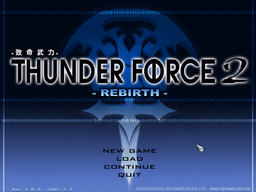 Logo: Thunder Force 2: Rebirth