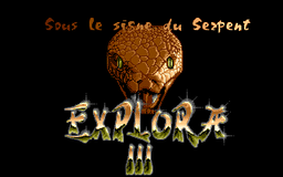Logo: Explora III: Sous le signe du serpent