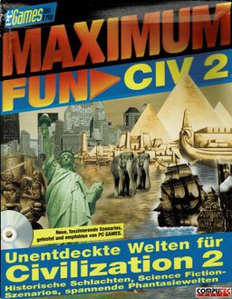 Logo: Unentdeckte Welten für Civilization 2