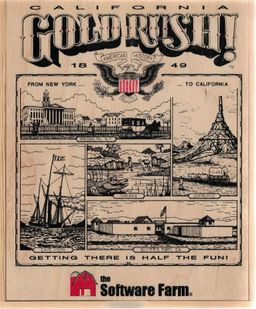 Logo: California Gold Rush!