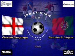 Logo: Umbro Pro Football: Disc 2 - Quiz & Editor