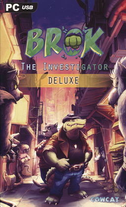 Logo: Brok: The Investigator (Deluxe Edition)