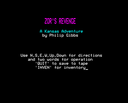 Logo: Revenge of Zor