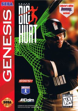 Logo: Frank Thomas Big Hurt Baseball