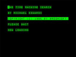 Logo: The Time Machine Search