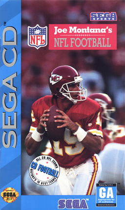 Logo: Joe Montana's NFL Football