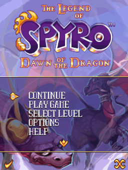 Logo: The Legend of Spyro: Dawn of the Dragon