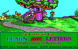 Logo: The Berenstain Bears: Learn About Letters
