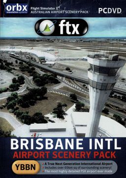 Logo: FTX Brisbane International Airport: Airport Scenery Pack