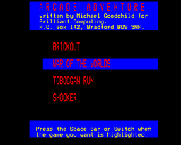 Logo: Arcade Adventure