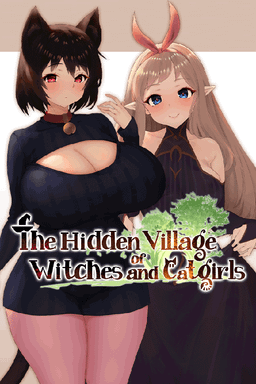 Logo: The Hidden Village of Witches and Catgirls