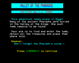 Logo: Valley of the Pharaohs