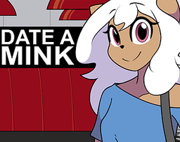 Logo: Date a Mink