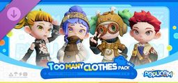 Logo: Popucom: Too Many Clothes Pack