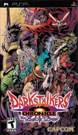 Logo: Darkstalkers Chronicle: The Chaos Tower