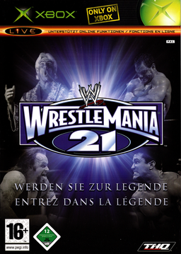 Logo: WWE WrestleMania 21