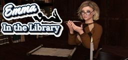 Logo: Emma: In the Library