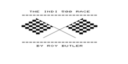 Logo: The Indi 500 Race