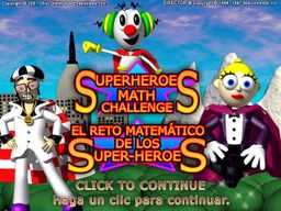 Logo: Superheroes Math Challenge