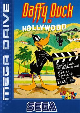 Logo: Daffy Duck in Hollywood