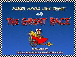 Logo: Mercer Mayer's Little Critter and the Great Race