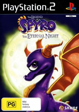 Logo: The Legend of Spyro: The Eternal Night