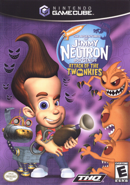 Logo: The Adventures of Jimmy Neutron: Boy Genius - Attack of the Twonkies