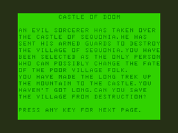 Logo: Castle of Doom