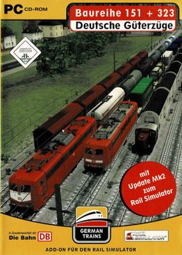 Logo: German Trains: Baureihe 151 + 323 - Deutsche Güterzüge