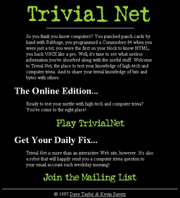 Logo: Trivial Net