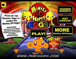 Logo: Monkey Go Happy: Eggs