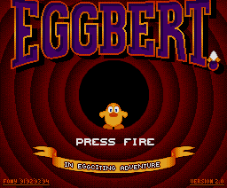 Logo: Eggbert in Eggciting Adventure