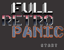 Logo: Full Retro Panic