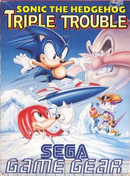 Logo: Sonic the Hedgehog: Triple Trouble