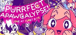 Logo: Purrfect Apawcalypse! Love at Furst Bite