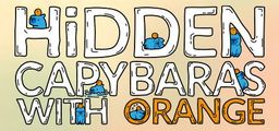 Logo: Hidden Capybaras with Orange