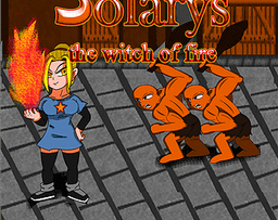 Logo: Solarys the Witch of Fire