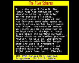 Logo: Five Spheres of Goliath