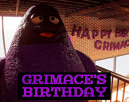 Logo: Grimace's Birthday