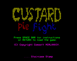 Logo: Custard Pie Fight