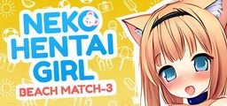 Logo: Neko Hentai Girl: Beach Match-3
