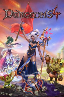 Logo: Dungeons 4