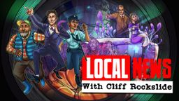 Logo: Local News with Cliff Rockslide