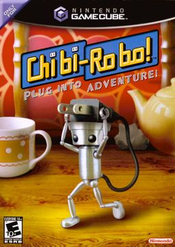 Logo: Chibi-Robo! Plug into Adventure!